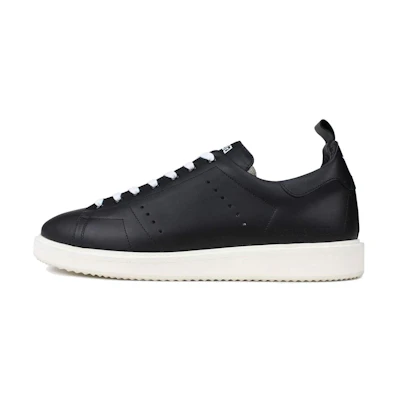(W) Golden Goose Starter 'Black Star Heel'