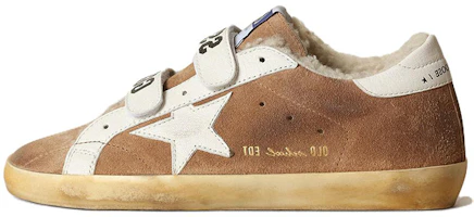 (Women) Golden Goose Starter 'Brown Leather Star' GWF00111.F003383.55494 (Women) Golden Goose Starter 'Brown Leather Star' GWF00111.F003383.55494