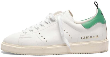 (Women) Golden Goose Starter 'White Green Tail' G35WS631.P7 (Women) Golden Goose Starter 'White Green Tail' G35WS631.P7