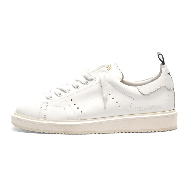 (Women) Golden Goose Starter 'White Leather Low-Top' GCOWS631.A1
