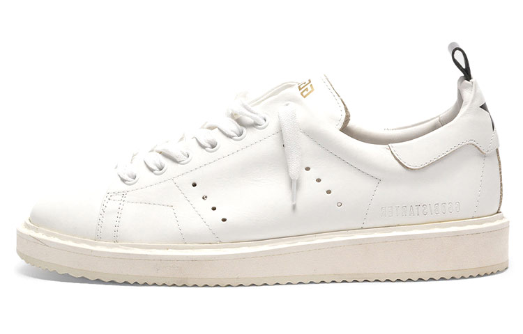 (Women) Golden Goose Starter 'White Leather Low-Top' GCOWS631.A1
