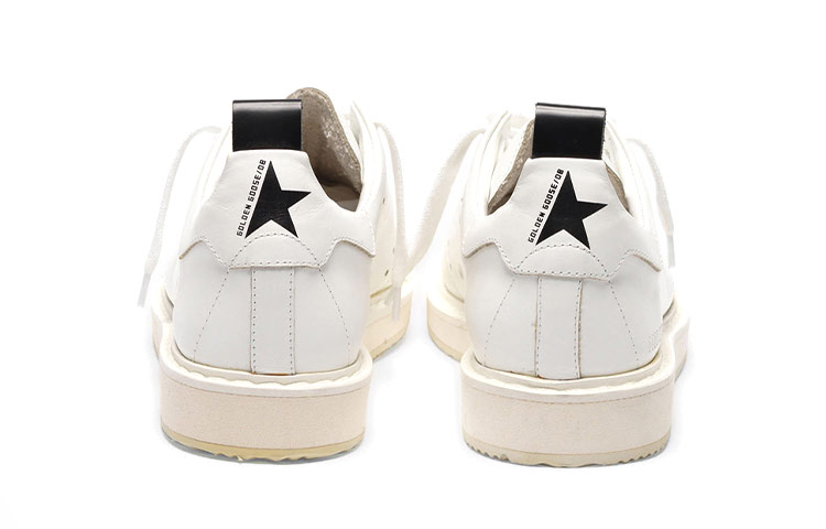 Shop (W) 골든구스 스타터 화이트 레더 로우탑 (Golden Goose is a well-known brand, so shortening is okay) GCOWS631.A1