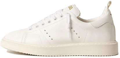 (Women) Golden Goose Starter Low 'White Leather' GWF00127.F003949.10100 (Women) Golden Goose Starter Low 'White Leather' GWF00127.F003949.10100