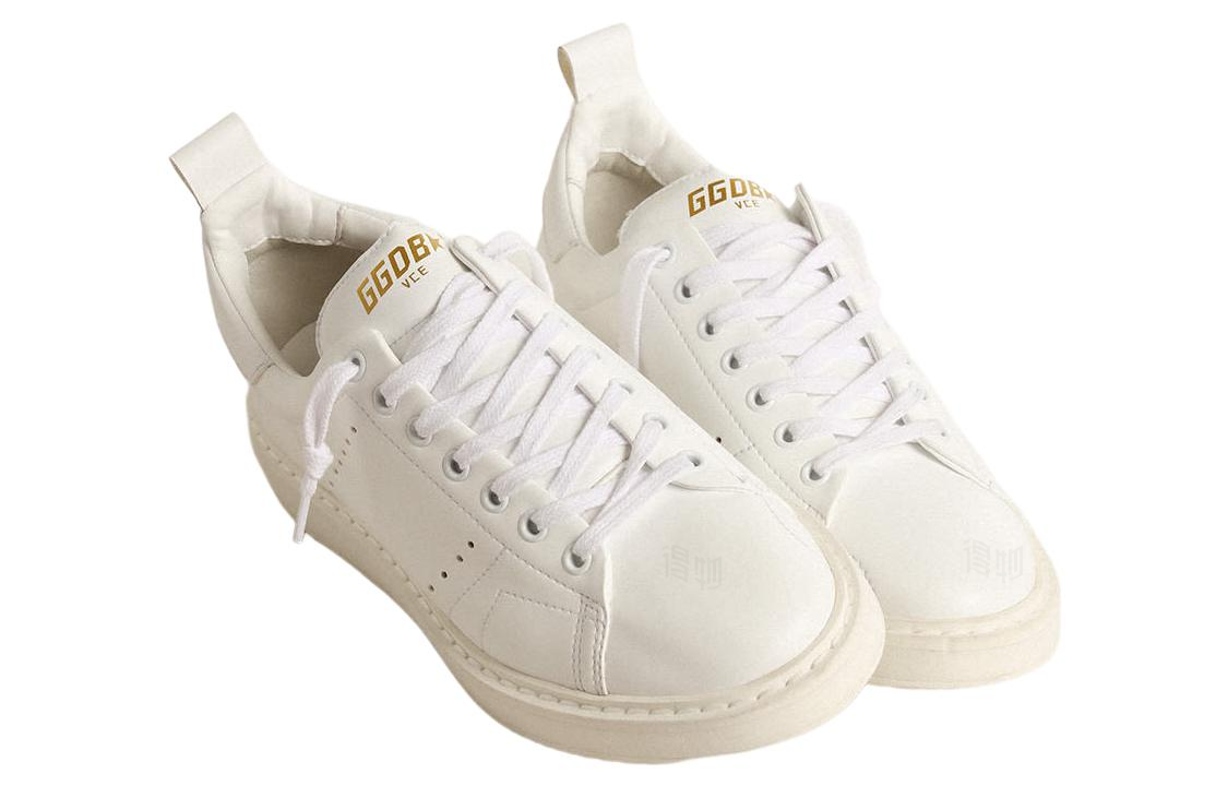 Lookbook (W) Golden Goose Starter Low ''Wit Leer'' GWF00127.F003949.10100