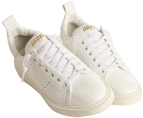 (W) Golden Goose Starter Low ''Wit Leer'' GWF00127.F003949.10100 Lookbook (W) Golden Goose Starter Low ''Wit Leer'' GWF00127.F003949.10100