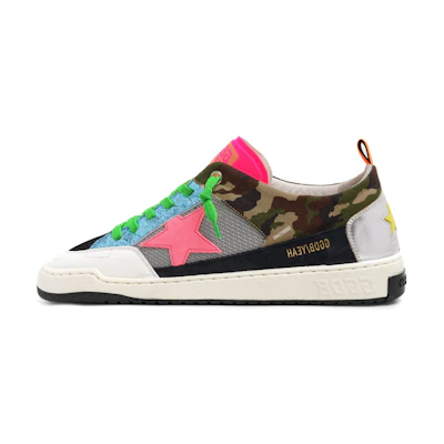 (W) Golden Goose Stella 'Camouflage Purple Star'
