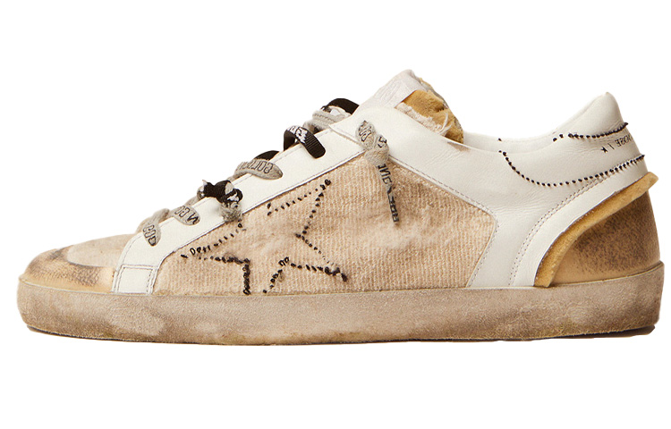 Buy (Women) Golden Goose Super-Star 'Beige Black Colorblock' GWF00213.F001841.10318