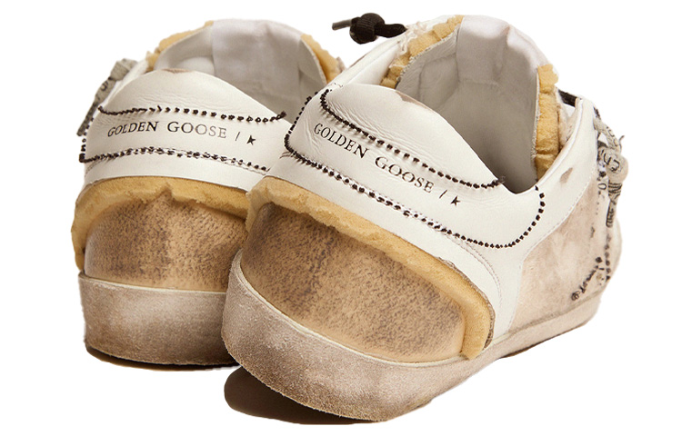(W) Golden Goose Super-Star 'Beige Black Colorblock' 圖 4