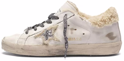 (Women) Golden Goose Super-Star 'Beige Distressed' G35WS590.P90 (Women) Golden Goose Super-Star 'Beige Distressed' G35WS590.P90