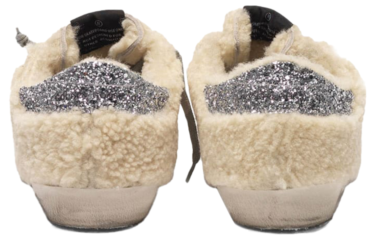 Shop (W) Golden Goose Super-Star 'Beige Lana Gastada' G35WS590.P92