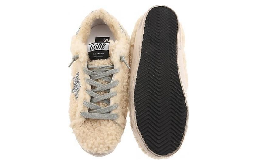 Purchase (W) Golden Goose Super-Star 'Beige Lana Gastada' G35WS590.P92