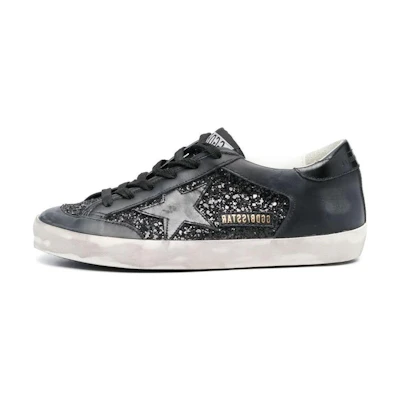(W) Golden Goose Super-Star 'Black CMFT Casual Low Top'