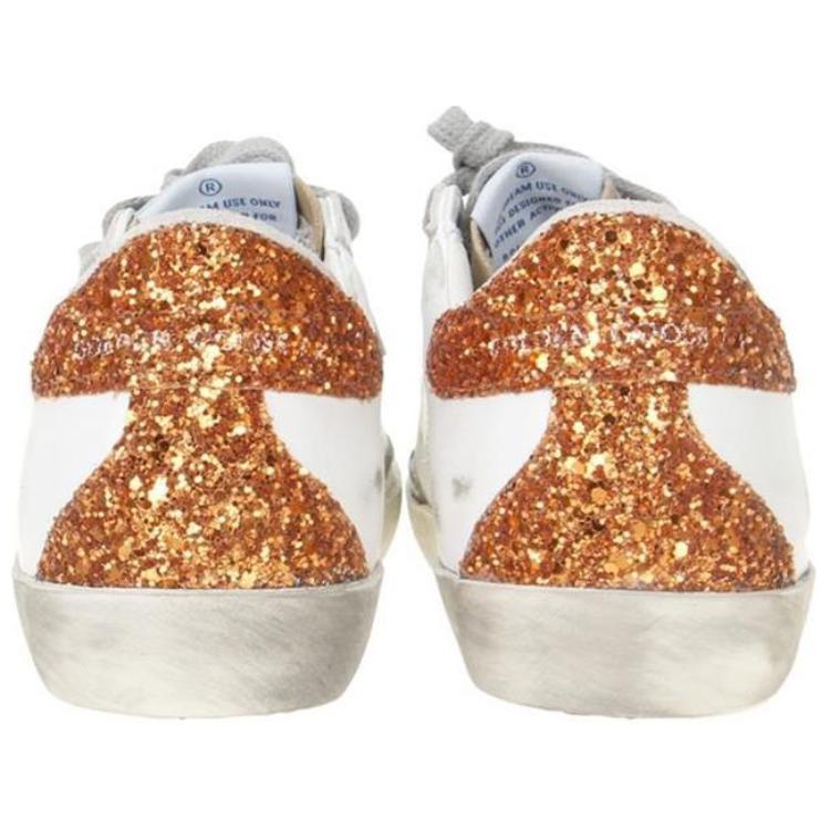 Purchase (W) Golden Goose Super-Star 'Hitam Glitter Ekor Oranye' GWF00102.F001575.81140