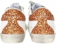Purchase (W) Golden Goose Super-Star 'Hitam Glitter Ekor Oranye' GWF00102.F001575.81140