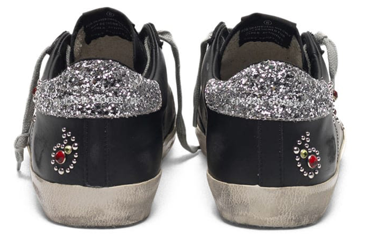 (W) Golden Goose Super-Star 'Black Glitter Tail' 圖 3