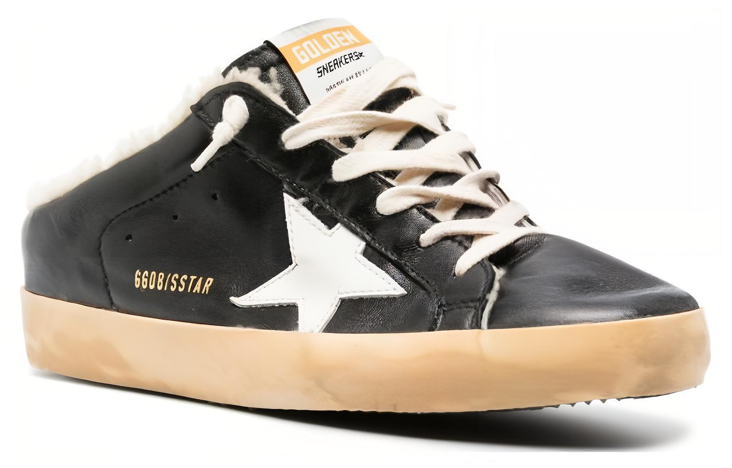 (W) Golden Goose Super-Star 'Black Leather' 圖 2