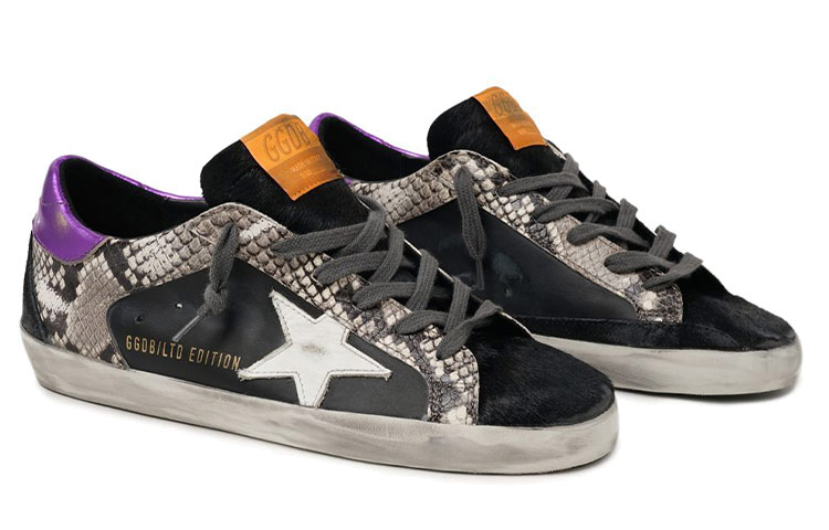 (W) Golden Goose Super-Star 'Black Purple Python' 圖 3