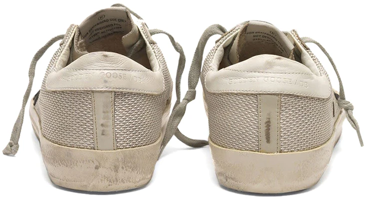 (W) Golden Goose 超级星 '黑星做旧奶油色' GCOWS590.P9 Lookbook (W) Golden Goose 超级星 '黑星做旧奶油色' GCOWS590.P9