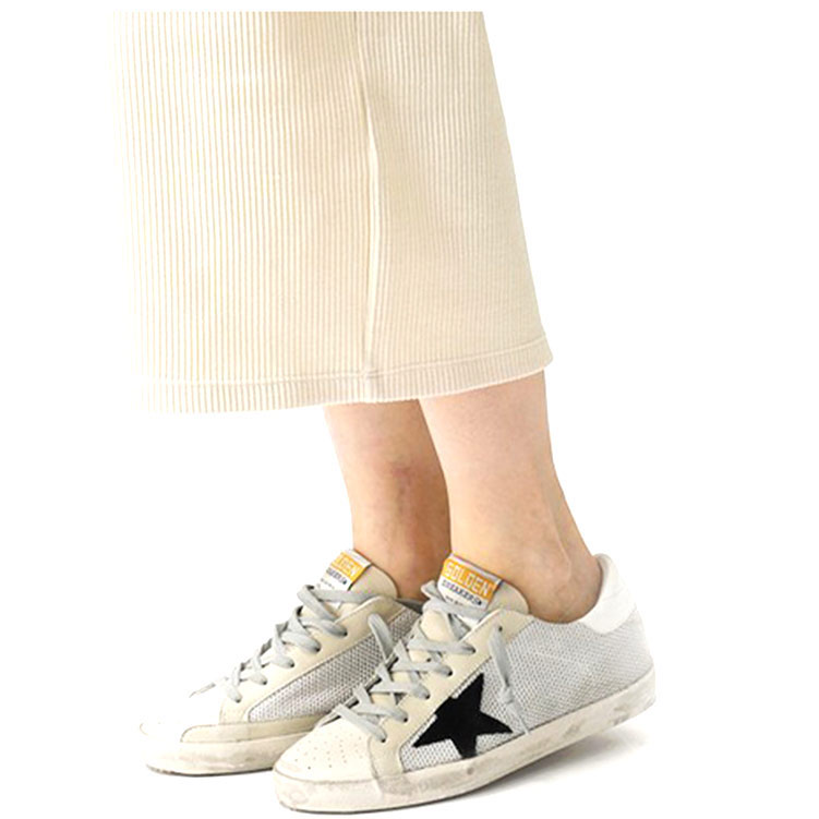 Shop (W) Golden Goose 超级星 '黑星做旧奶油色' GCOWS590.P9
