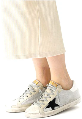 (W) Golden Goose 超级星 '黑星做旧奶油色' GCOWS590.P9 Shop (W) Golden Goose 超级星 '黑星做旧奶油色' GCOWS590.P9