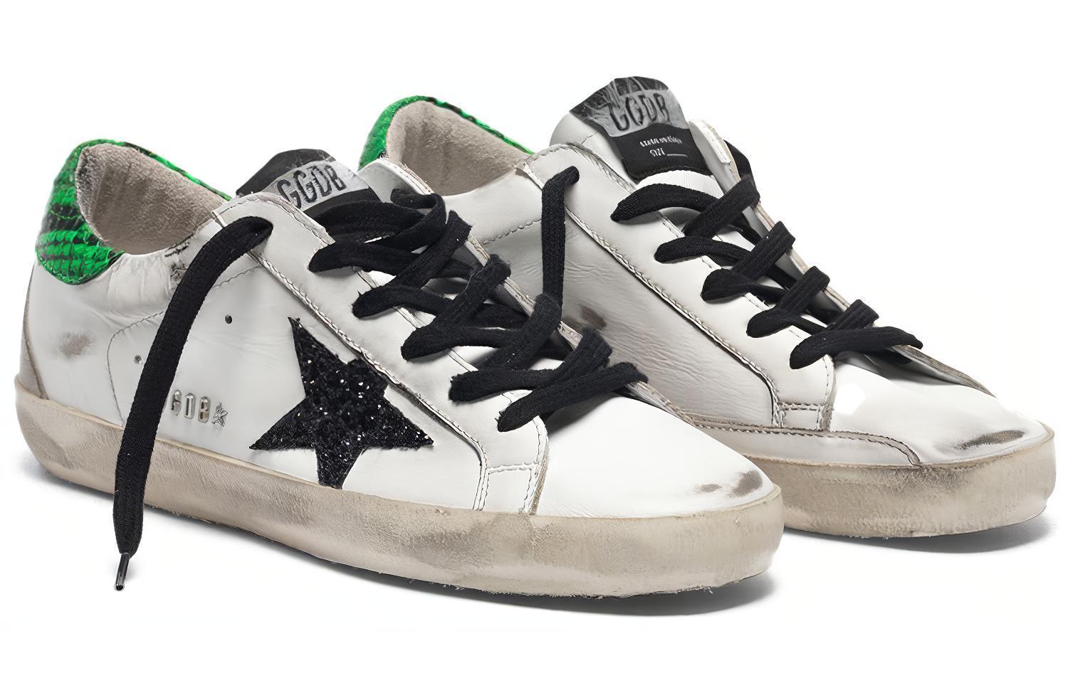 (W) Golden Goose Super-Star 'Black Star White Green Snake' 圖 2