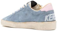 Lookbook (W) Golden Goose Super-Star 'Patch Bintang Biru Merah Jambu' GWF00117.F004178.50758