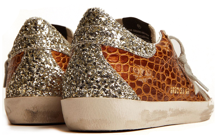 (W) Golden Goose Super-Star 'Brown Crocodile Print' 圖 3