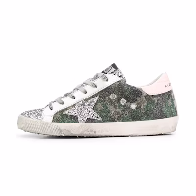 (W) Golden Goose Super-Star 'Camo'