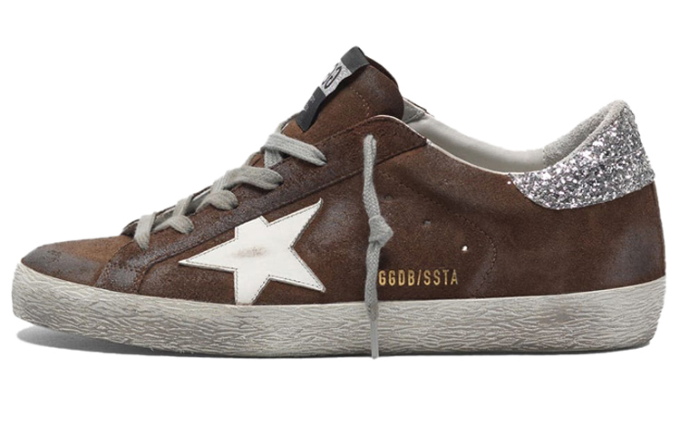 (W) Golden Goose Super-Star 'Dark Brown Suede'