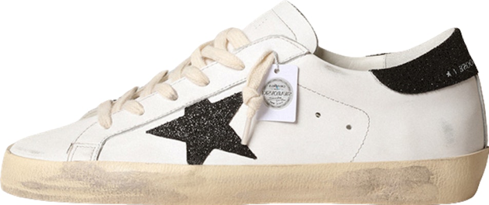 (W) Golden Goose Super-Star 'Blanco y Negro Envejecido' GWF00101.F003974.10283 Buy (W) Golden Goose Super-Star 'Blanco y Negro Envejecido' GWF00101.F003974.10283