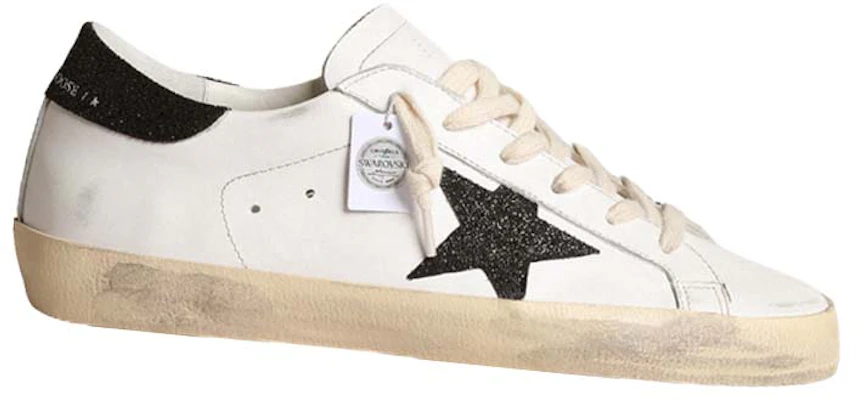 金鵄 Super-Star 牛皮 系帶圓頭仿舊 時尚板鞋 女款 白黑 做舊版 Order 金鵄 Super-Star 牛皮 系帶圓頭仿舊 時尚板鞋 女款 白黑 做舊版