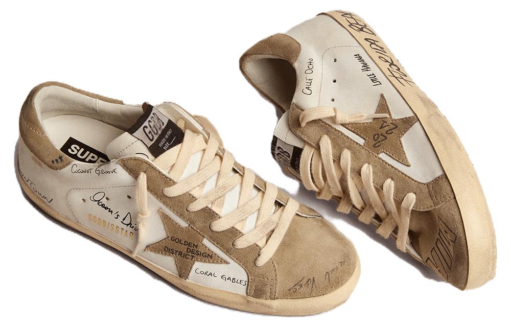 (W) Golden Goose Super-Star 'Distressed Brown White Suede' 圖 3