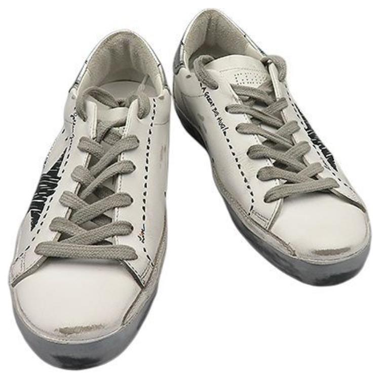 (W) Golden Goose Super-Star 'Distressed Cream Grey' 圖 4