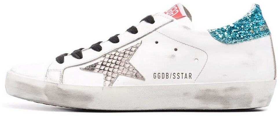 Golden Goose Super-Star 經典老破 發亮綠尾 防滑耐磨減震 低筒休閒 時尚板鞋 女款 白色 Buy Golden Goose Super-Star 經典老破 發亮綠尾 防滑耐磨減震 低筒休閒 時尚板鞋 女款 白色