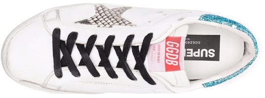Golden Goose Super-Star 經典老破 發亮綠尾 防滑耐磨減震 低筒休閒 時尚板鞋 女款 白色 Shop Golden Goose Super-Star 經典老破 發亮綠尾 防滑耐磨減震 低筒休閒 時尚板鞋 女款 白色