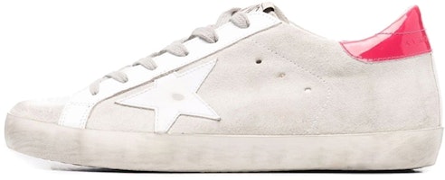 (Women) Golden Goose Super-Star 'Distressed Grey Red' GWF00101.F001600.10633 (Women) Golden Goose Super-Star 'Distressed Grey Red' GWF00101.F001600.10633
