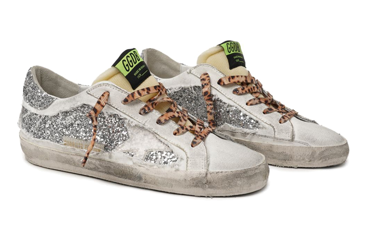 (W) Golden Goose Super-Star 'Distressed Silver' 圖 3