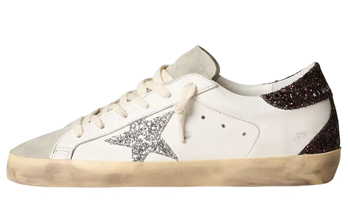 (Women) Golden Goose Super-Star 'Distressed White Star'