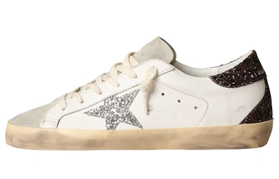 (Women) Golden Goose Super-Star 'Distressed White Star'