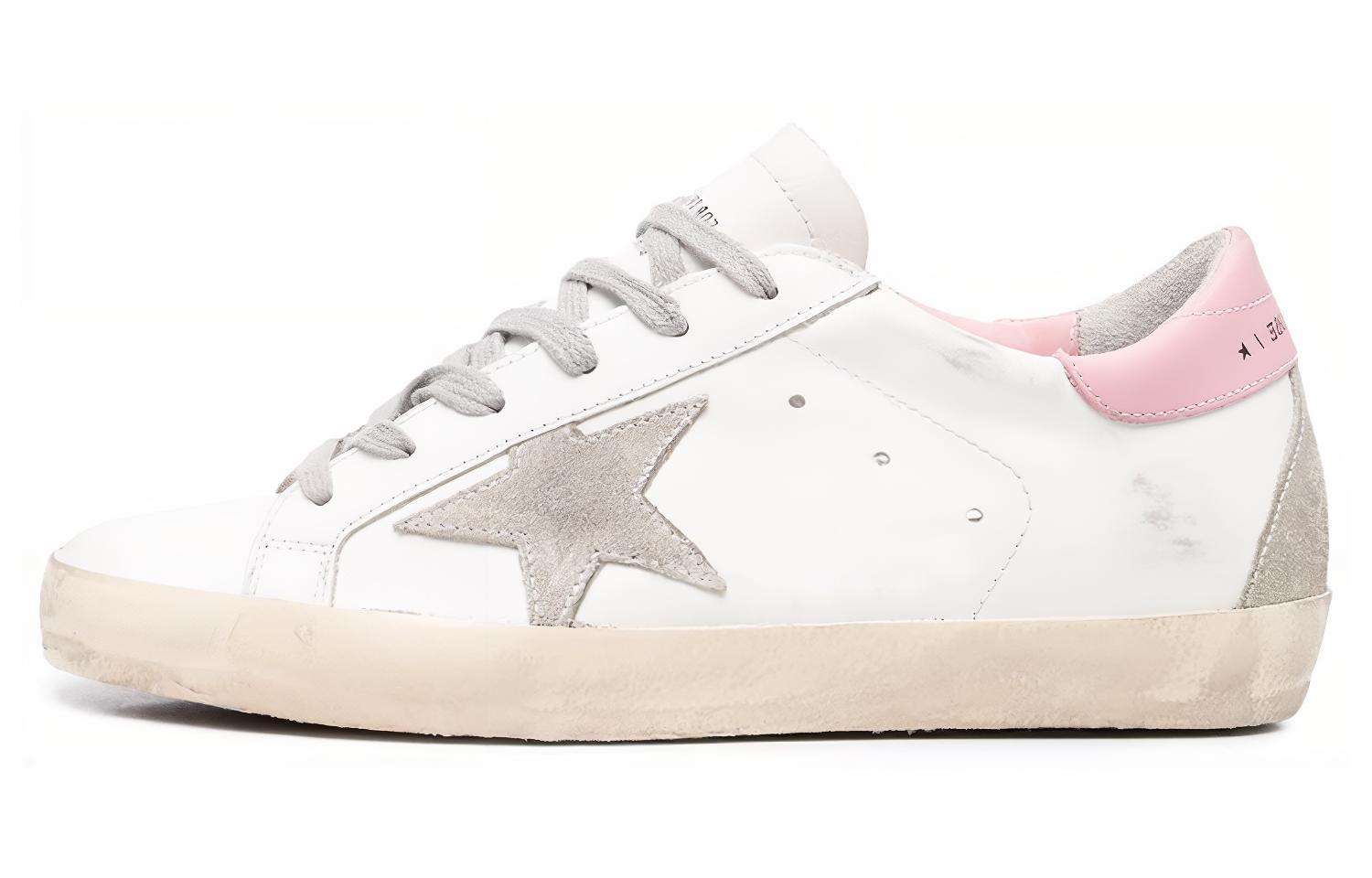 (W) Golden Goose Super-Star 'Distressed White'