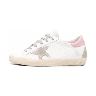 (W) Golden Goose Super-Star 'Distressed White'