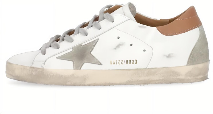 (Women) Golden Goose Super-Star 'Distressed White Brown' GWF00102.F001344.10566 Buy (Women) Golden Goose Super-Star 'Distressed White Brown' GWF00102.F001344.10566