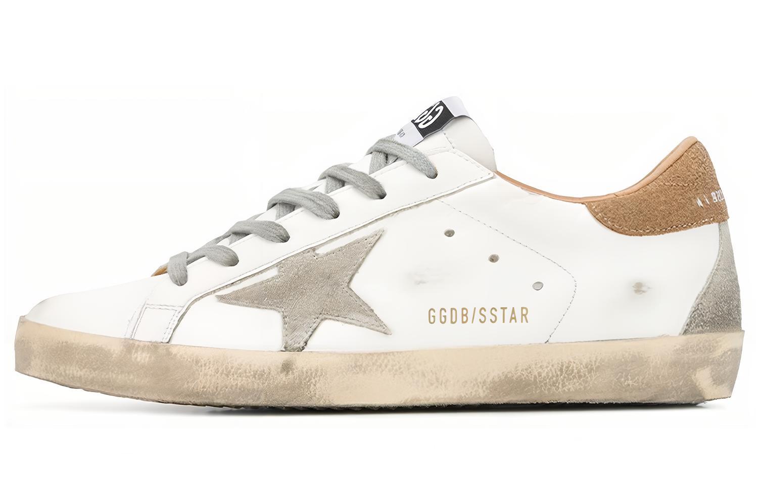 (W) Golden Goose Super-Star 'Distressed White'