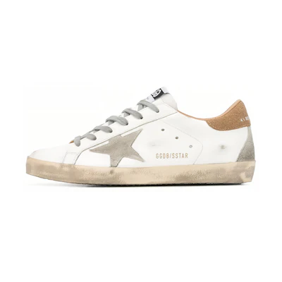 (W) Golden Goose Super-Star 'Distressed White'