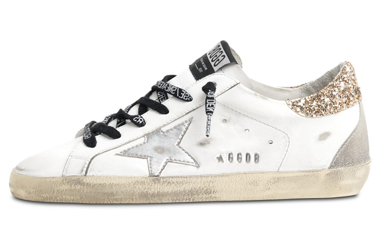 Buy (W) Golden Goose Super-Star 'Blanco Desgastado Low-Top' GWF00102.F001460.10593