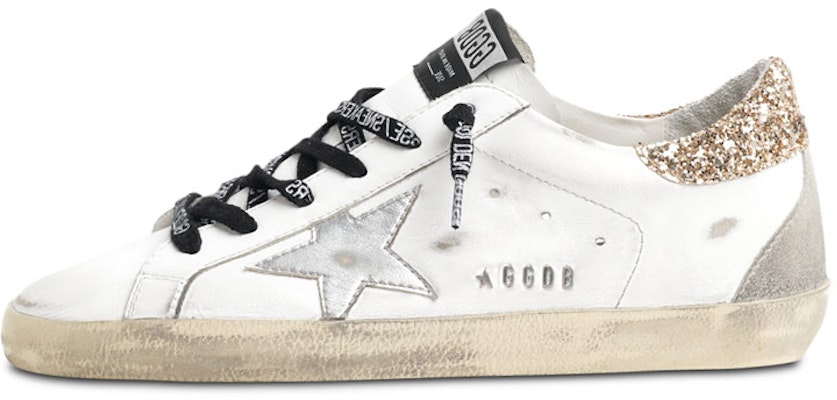(Women) Golden Goose Super-Star 'Distressed White Low-Top' GWF00102.F001460.10593 Buy (Women) Golden Goose Super-Star 'Distressed White Low-Top' GWF00102.F001460.10593