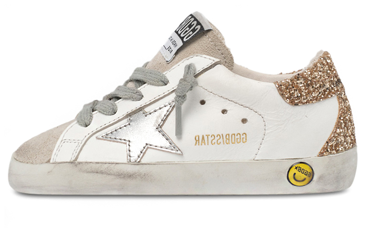 (W) Golden Goose Super-Star 'Distressed White'