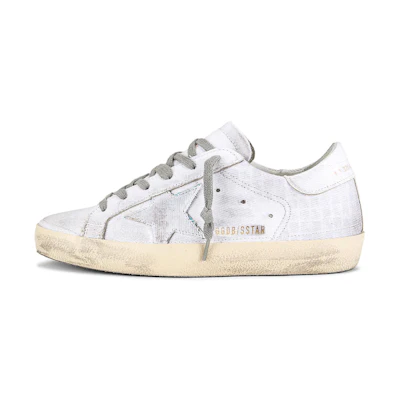 (W) Golden Goose Super-Star 'Distressed White'