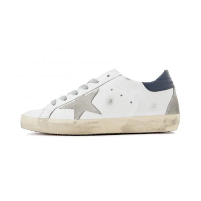 (W) Golden Goose Super-Star 'Distressed White'