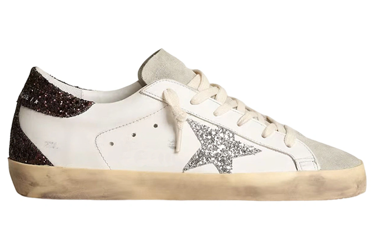 (Women) Golden Goose Super-Star 'Distressed White Star'